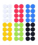 Elcoho 24 Pack Contact Lens Cases Set - Left/Right Eyes Holder Box - 6 Color Options - Buy Online on GoSupps.com
