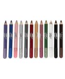 Solustre 12 Colors Glitter Eyeliner Set | Waterproof Colored Eyeliner Pencils for Long-Lasting Professional Eye Makeup for Women - Buy Online on GoSupps.com
