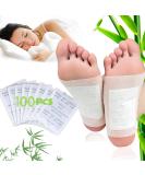 100 Pieces Detox Foot Pads for Deep Cleansing & Improved Sleep | Detoxification & Body Poison Removal - Buy Online on GoSupps.com