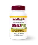 NutriBiotic DefensePlus Maximum Strength 90 Vegan Tablets - Buy Online on GoSupps.com