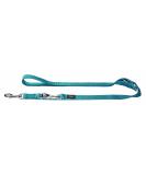 HUNTER Adjustable Soft Nylon Leash - Non-Slip Classic Design 1.5 x 200 cm - Petrol Color for Dogs - International Shipping Available - Buy Online on GoSupps.com