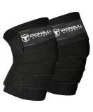 Knee Wraps for Weightlifting - 80" Elastic Knee Straps for Squats & Powerlifting | Compression Support for Gym & Strength - Buy Online on GoSupps.com
