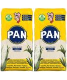 Harina PAN Pre-Cooked White Maize Meal - 1kg (Pack of 2) - Buy Online on GoSupps.com