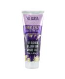 Victoria Beauty Silver Rinse - Anti-Yellow Conditioner for Bleached Blonde & Gray Hair | Violet Pigments | 250ml - Buy Online on GoSupps.com