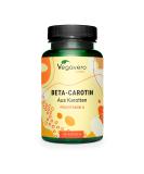 Vegavero Beta Carotene 180 Capsules | Tan Accelerator & Vitamin A | 100% Natural | Vegan & Lab-Tested - Buy Online on GoSupps.com