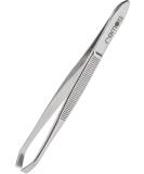 REMOS Stainless Steel Tweezers - Slanted & Cranked Tip - 8 cm | Precision for Perfect Grooming & Crafting - Buy Online on GoSupps.com