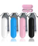 Buy Electric Toothbrush Travel Cases - 4 Piece Set for Family - Outdoor Camping & School - Black Pink Blue White - Buy Online on GoSupps.com