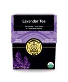 Buddha Teas Organic Lavender Tea - OU Kosher, USDA Organic, CCOF Organic, 18 Bleach-Free Tea Bags - Buy Online on GoSupps.com