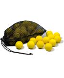 Jaya Foam Golf Practice Balls - Realistic Feel, Limited Flight - Soft Indoor/Outdoor Training - Yellow (12 Pack) - Buy Online on GoSupps.com