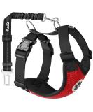Buy Slowton Dog Harness with Safety Belt for Car - Breathable Latex Red XXS | Perfect for Everyday Sports - Buy Online on GoSupps.com