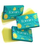 FOMIN Antibacterial Lemon Travel Soap Sheets - 300ct Dissolvable Hand Washing Mini Soap for Camping - Buy Online on GoSupps.com