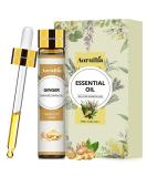 Aoruilia 10ml Ginger Essential Oil 100% Pure Natural Ginger Oils for Hair Growth Aromatherapy Diffuser Massage Spa Bath Yoga Ginger 10 ml (Pack of 1) - Buy Online on GoSupps.com