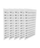 Weimob 5 Pieces Eyelash Palette Set - Scale & Storage Box Disposable Eyelash Palettes for Easy Use - Buy Online on GoSupps.com