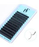 Lash Extension Volume Eyelashes 0.18 CC | 15-20mm Individual Classic Lashes - Soft Matte Black for Professional Salon Use - Buy Online on GoSupps.com