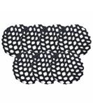 7 Pack Women Ballet Dance Skating Black Mesh Hair Net Bun Cover - Buy Online on GoSupps.com