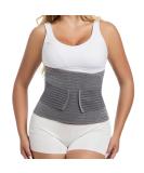 Reian Postpartum Belly Band | Abdominal Binder for Post Surgery Recovery | Waist Compression Wrap for Tummy Tuck & C-Section Support | Unisex Gray One Size - Buy Online on GoSupps.com