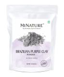 Brazilian Purple Clay by mi nature | For Younger looking skin  Detoxifying Skin | 227g(8 oz) (0.5 lb) | Facial Cleansing mask | Use to make Masks  Creams  Scrubs  Bath Bombs  Body Wash and Soaps - Buy Online on GoSupps.com