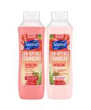 Suave Shampoo & Conditioner Set - Sun-Ripened Strawberry Energizing Formulas with Strawberry Extract & Vitamin E 22.5 Oz Each - International Shipping Available - Buy Online on GoSupps.com
