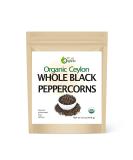 True Organic Ceylon Black Peppercorns Whole 16 Oz - USDA  Kosher Certified  Gluten-Free  Non-GMO Peppercorns  Pure Ceylon Premium Quality  Perfect for Grinder Refill  Bulk  1 lb  1 Pound (Pack of 1) - Buy Online on GoSupps.com