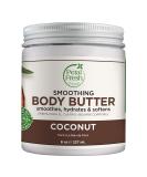 Petal Fresh Body Butter - Coconut 8 Ounce | Vegan Natural Moisturizer for Soft Skin | International Shipping Available - Buy Online on GoSupps.com