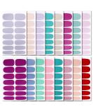 Flofia nail ticker Self -adhesive 16 sheet full cover nail film nail sticker for gelnail nail art sticker foil nail art stickers decay pictures manicure b - Buy Online on GoSupps.com