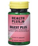 Health Plus Digest Plus Digestive Enzyme Supplement - 60 Chewable Tablets - Buy Online on GoSupps.com