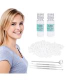 ACWOO Tooth Filling Repair kit 30ml Temporary Tooth Kits with 4 Dental Tools Temporary Tooth Repair Beads Moldable False Teeth Temporary Teeth Replacement Kit for Fixing Filling Missing Broken Tooth - Buy Online on GoSupps.com