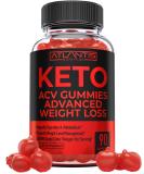 Keto ACV Gummies for Advanced Weight Loss - 1000mg Apple Cider Vinegar - 90 Count - Buy Online on GoSupps.com