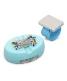 Magnetic Pin Cushion Set with Bonus Wristband Holder & Pin Drawer - Includes Silicone Band Bracelet | Keep Your Pins Safe and Handy - Buy Online on GoSupps.com