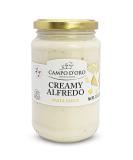 Creamy Alfredo Pasta Sauce, Net W 12.3oz (350g). Homemade from Sicily, Italy. Spaghetti, Fettuccine, Made it with Parmigiano Reggiano and Pecorino Romano Cheese, Campo D'Oro Italian Sausages - Buy Online on GoSupps.com