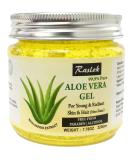 Raslok Organic Aloe Vera Gel with Papaya Extract for Moisturizing Face, Skin & Hair Care - 7.76 OZ - Buy Online on GoSupps.com