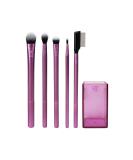 Real Techniques Enhanced Eye Set - Purple 6 Piece Makeup Brush Kit - Buy Online on GoSupps.com