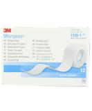 3M Micropore Paper Surgical Tape White 1 x 10 yds - Box of 12 | Pack of 12 | Wide 1 - Buy Online on GoSupps.com