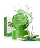 Aloe Vera Under Eye Gel Patches 60pcs - Moisturizing Anti-Aging Dark Circles Collagen Eye Mask - Buy Online on GoSupps.com