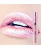 MAEPEOR Metallic Liquid Lipstick Long Wear Non-Stick Cup Mermaid Lip Gloss | 6 Color Diamond Pearl Collection - Buy Online on GoSupps.com