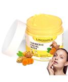 Turmeric Clay Facial Mask - Oil Control Long Lasting Moisturizing & Deep Cleansing Face Mud Mask | International Shipping Available - Buy Online on GoSupps.com