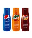 Buy SodaStream Syrup Bundle: Pepsi Mirinda & Schwip Schwap - 3x440ml for 9L Ready-to-Drink Beverages - Buy Online on GoSupps.com