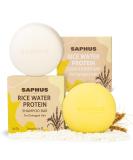 Rice Shampoo Bar & Conditioner Set | Natural Hair Growth & Strengthening | Paraben & Sulfate Free | Rice Water Infused | 2pc for Thinning Hair - Buy Online on GoSupps.com