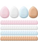 72 Pcs Mini Makeup Sponge Set for Flawless Beauty - Soft Blender Puffs for Foundation, Powder, Concealer & Repair Cream - 4 Colors - Buy Online on GoSupps.com