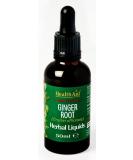 HealthAid Ginger Root (Zingiber officinale) 50ml Liquid 50 ml (Pack of 1) - Buy Online on GoSupps.com