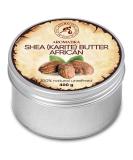 Shea butter cold pressed and unaffected 400g - pure and of course Karit body butter - Africa - Ghana - body butter - intensive care for face - body - hair - body care 400 g (1 Pack) - Buy Online on GoSupps.com