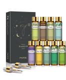 PHATOIL 9PCS Essential Oils Gift Set, 10ml/0.33fl.oz Scented Oils for Soap, Candle Making, Premium Quality Essential Oils for Diffuser, Humidifier, Massage Bergamot 0.33 Fl Oz (Pack of 9) - Buy Online on GoSupps.com