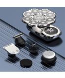 9D Electric Head Shaver for Bald Men | 6-in-1 Waterproof Grooming Kit & Trimmer - Buy Online on GoSupps.com