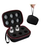 Mviioe Insulin Holder - Fridge Storage Carrying Case & Organizer for 10ml Vials | Removable Foam Design (6 Slots) - Black - Buy Online on GoSupps.com