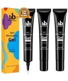 3 PCS 15ml Strong Adhesive Nail Rhinestone Glue Gel for Nail Art - Professional & Home Use (UV/LED Required) - Buy Online on GoSupps.com