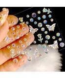 WUIOS Face Gems Butterfly Rhinestone Stickers for Eye and Body Makeup - Buy Online on GoSupps.com