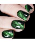 Vishine 9D Cat Eye Green Gel Nail Polish - Galaxy Chameleon UV Gel - Soak Off Manicure for DIY & Salon - 16ml M193 - Buy Online on GoSupps.com