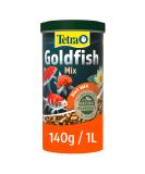 Tetra Goldfish Pond Fish Food Variety 140g - biologically balanced for pond goldfish Fish 1 l (Pack of 1) - Buy Online on GoSupps.com