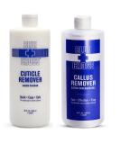 Blue Cross Hydrating Cuticle Remover Oil + Extra Strength Callus Remover Gel 32 oz - Professional Bundle - Buy Online on GoSupps.com
