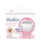 Schick Intuition Advanced Moisture Razors for Women | 6 Count Refill Pack with Organic Shea Butter - Buy Online on GoSupps.com